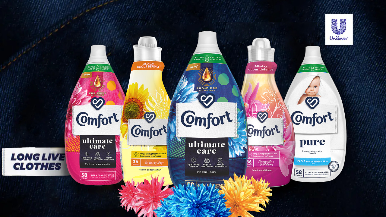 Full range products shot
