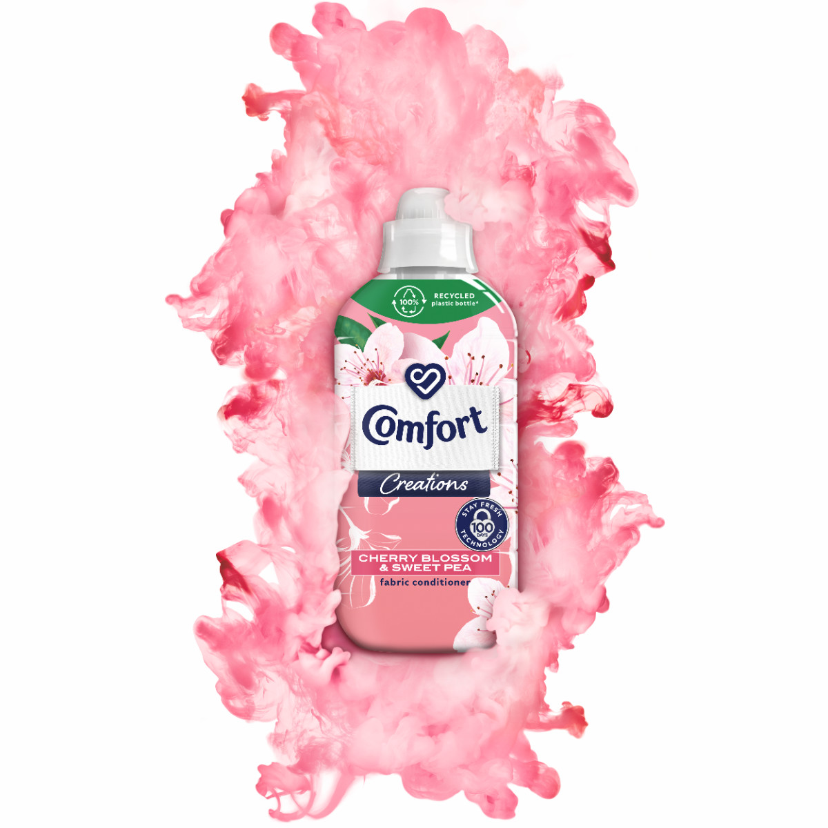 Comfort Cherryblossom & Sweetpea Fabric Conditioner packshot