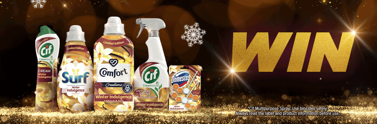 winter indulgence win hero image