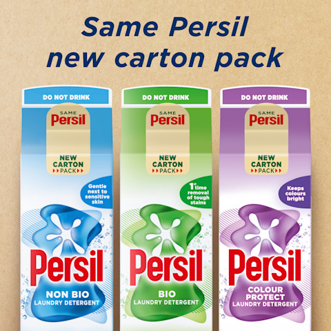 Same Persil, new carton pack