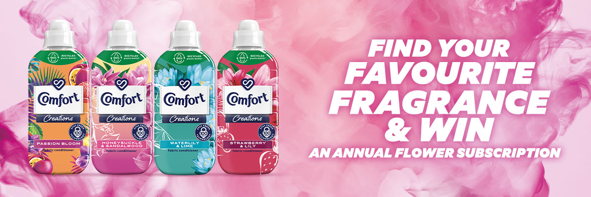 Hero Image of Comfort Find your Fragrance Terms and Conditions