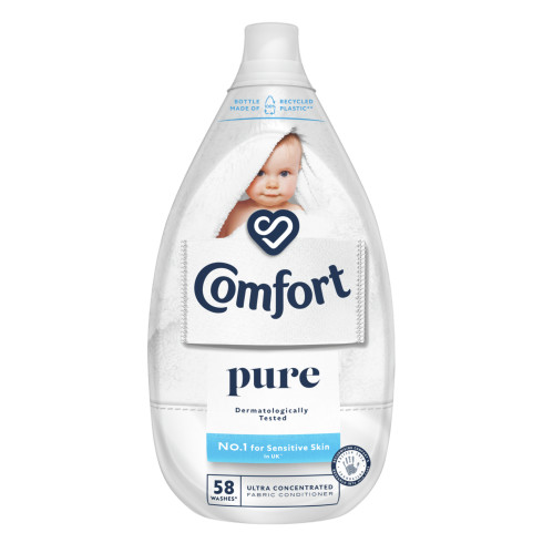 Comfort Pure Ultra Concentrated Fabric Conditioner packshot